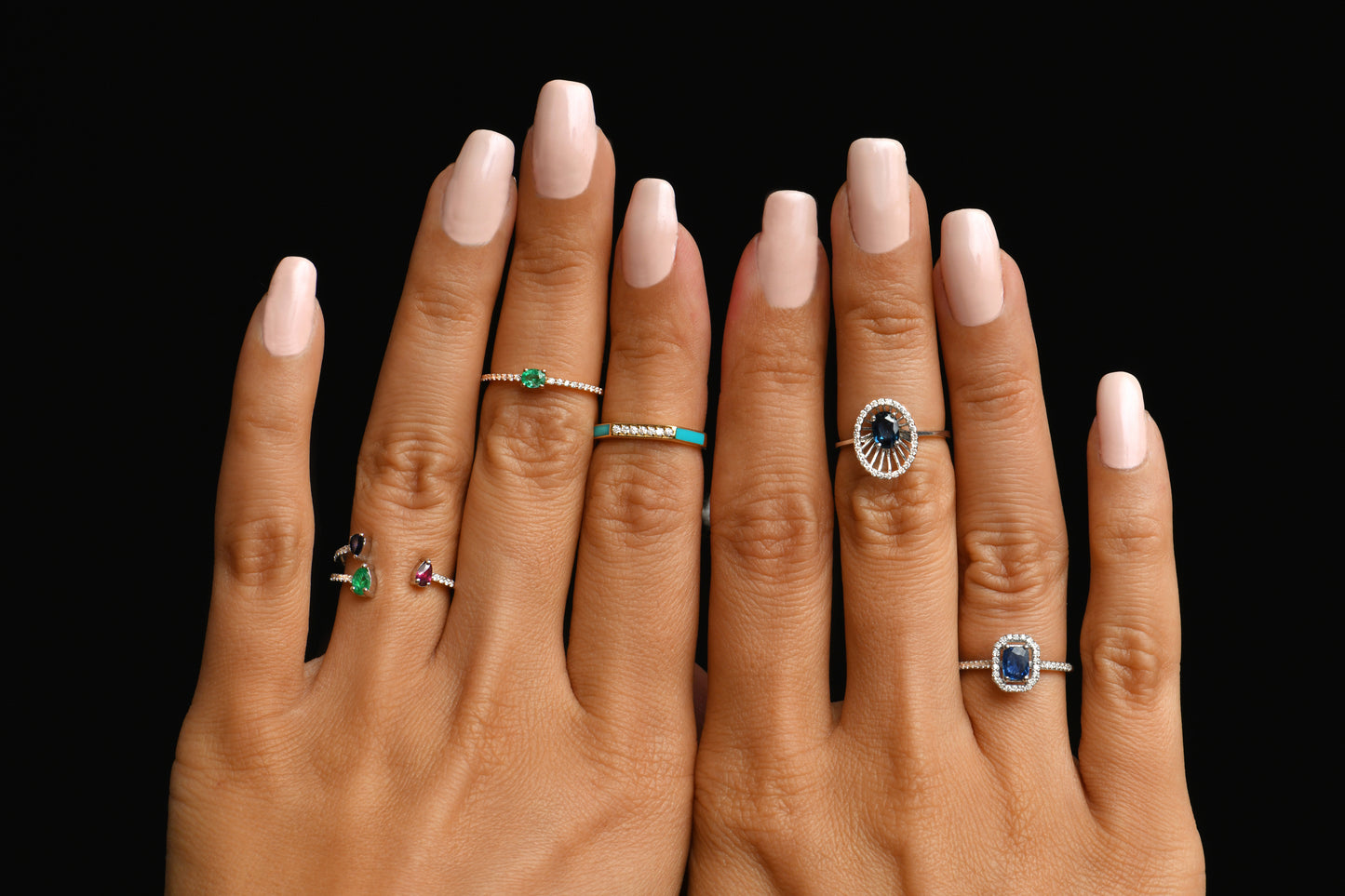 Ring white 18kt gold