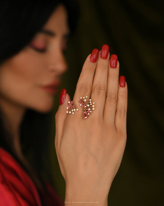 Ring yellow gold 18kt