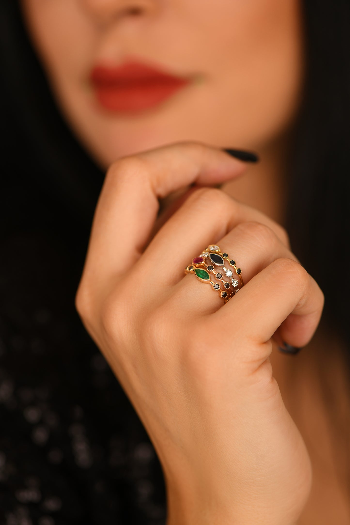Ring yellow 18kt gold