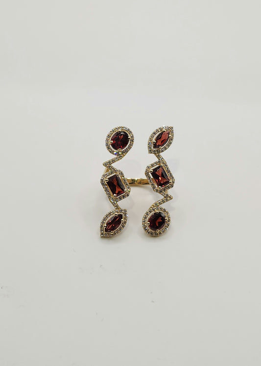 Ring yellow 18kt gold