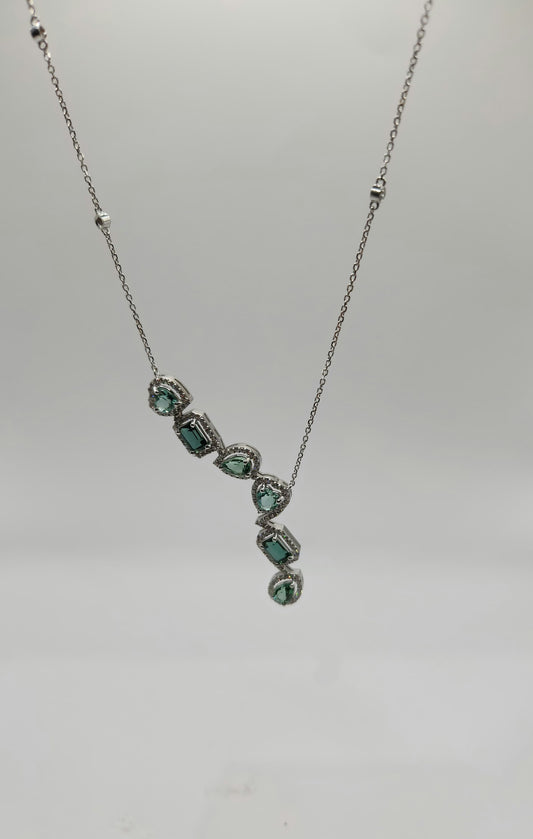 Chain 18k white gold