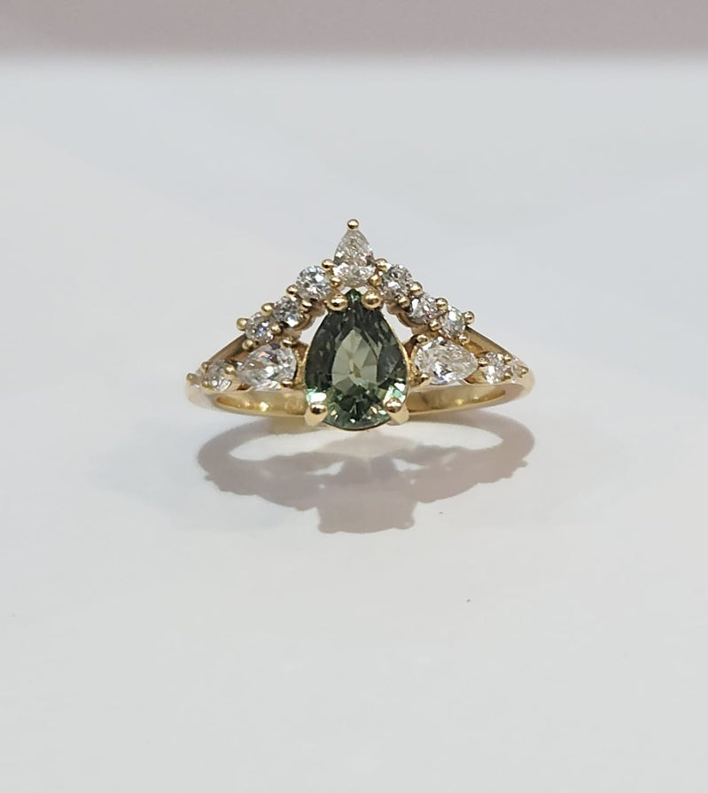 Ring 18kt yellow gold